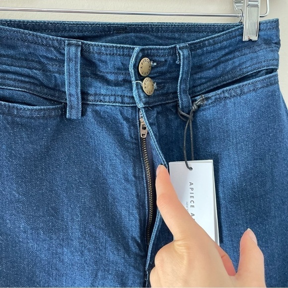 Apiece Apart Denim Bahia Straight Leg Enzyme Wash - Picture 10 of 13